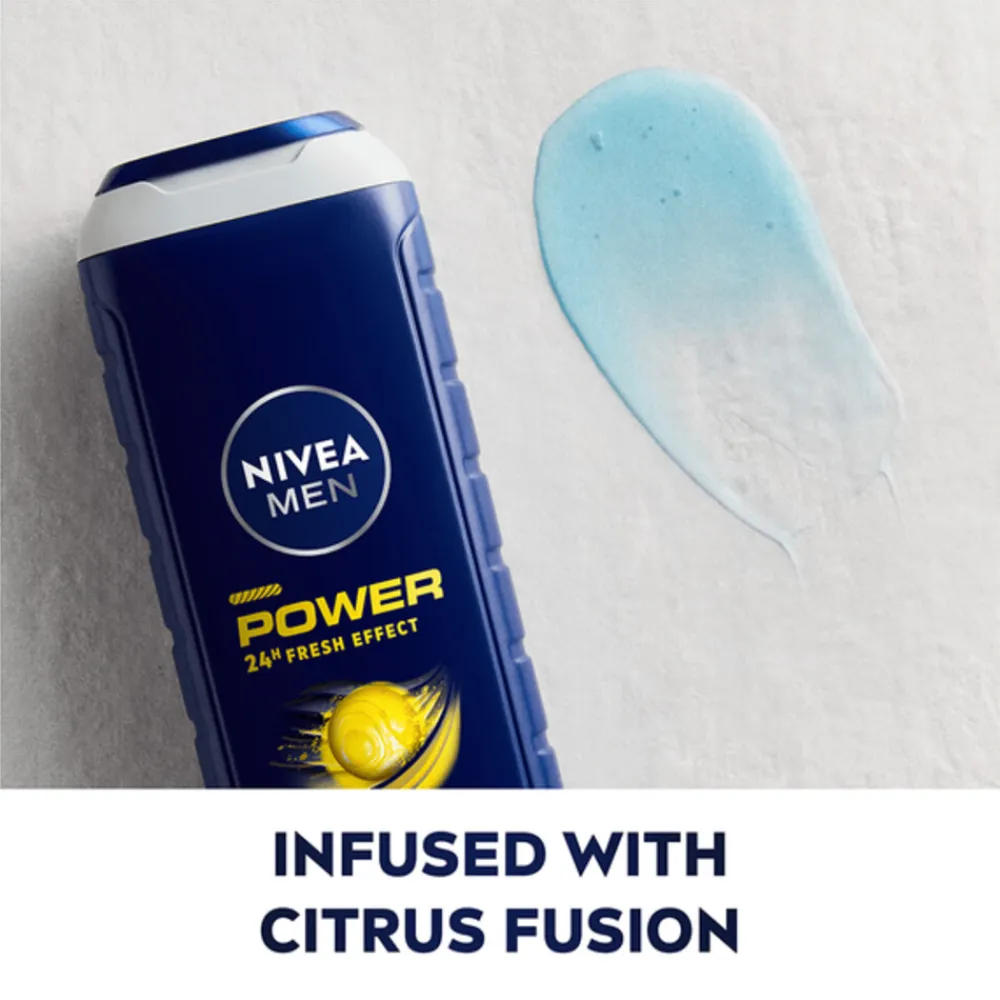 NIVEA Men 6x Douchegel Power Refresh 250 ml