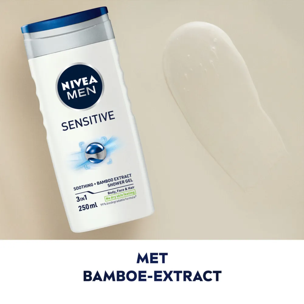 NIVEA Men 6x Douchegel Sensitive 250 ml