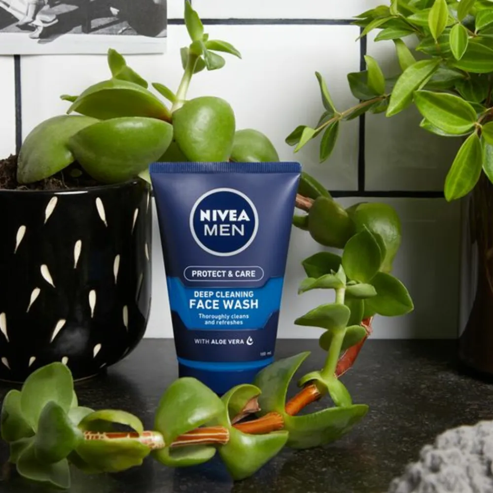 NIVEA Men 6x Face Wash Protect & Care 100 ml