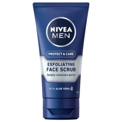 NIVEA Men 6x Protect en Care Gezichtsscrub 75 ml