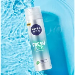 Heren NIVEA Men 6x Scheergel Fresh Kick 200 ml