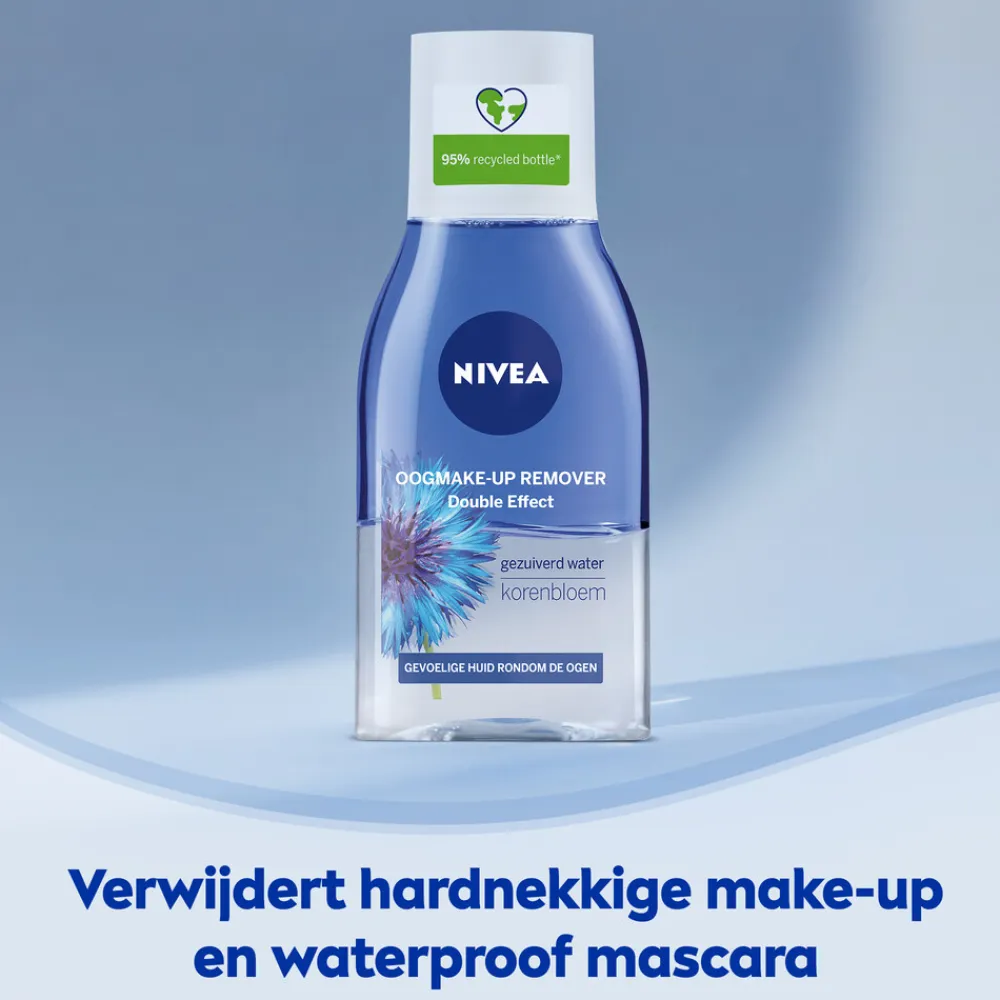 NIVEA 6x Oogmake-Up Remover Double Effect Waterproof 125 ml