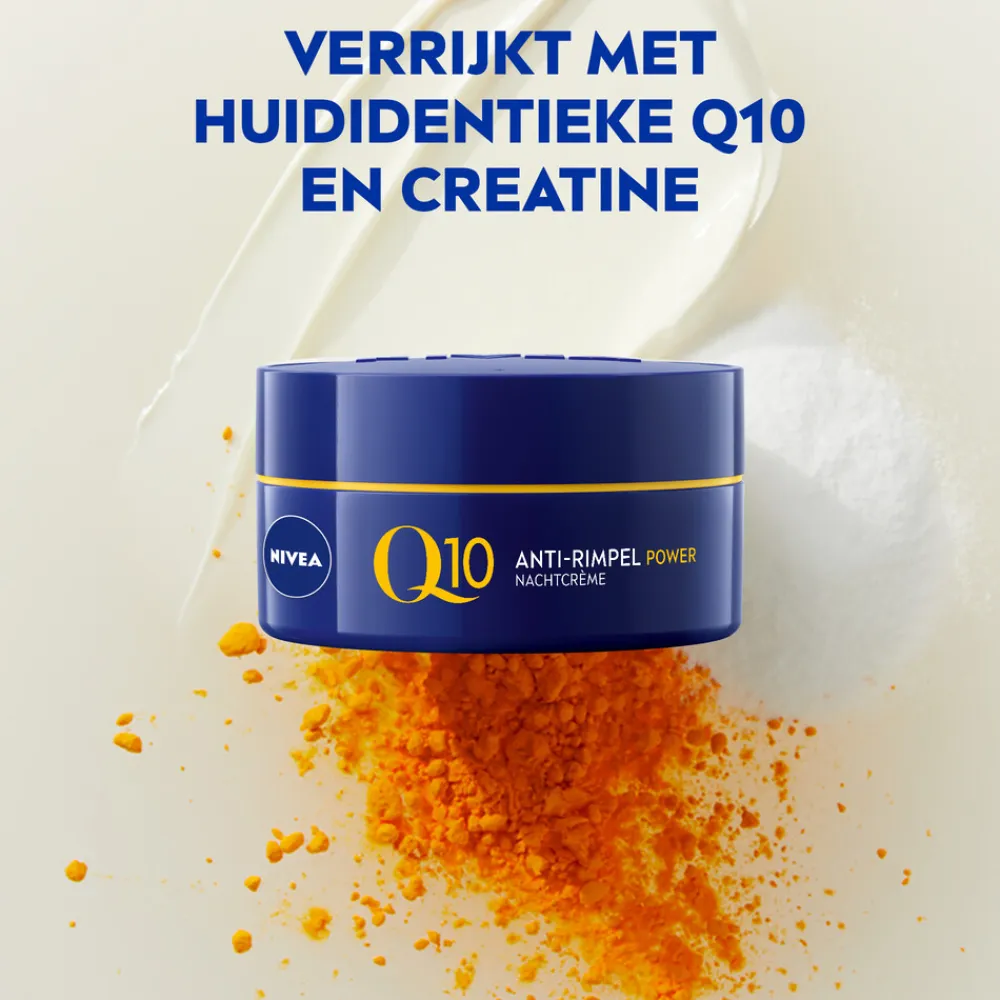 NIVEA 3x Q10 Nachtcrème Power Anti-Rimpel 50 ml