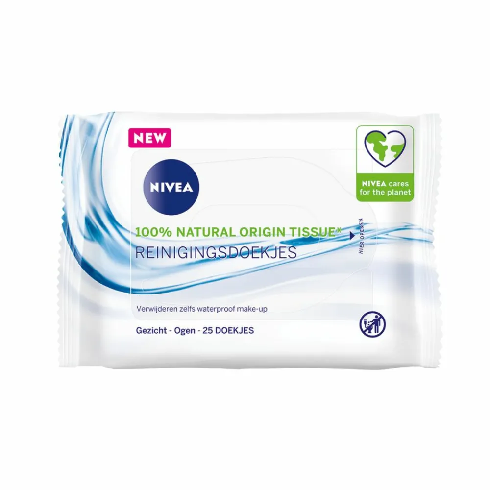 NIVEA 6x Reinigingsdoekjes Normale Huid 25 stuks