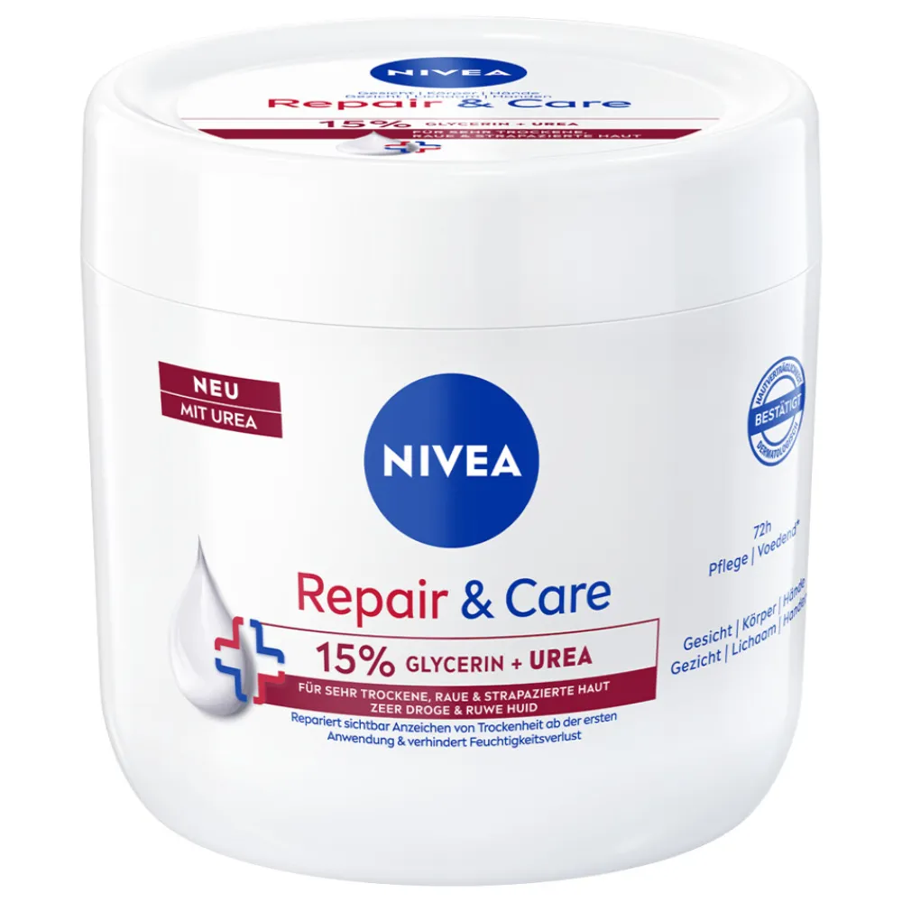 NIVEA 6x Repair & Care Bodycrème Urea 400 ml