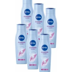 NIVEA 6x Shampoo Diamond Gloss Care 250 ml
