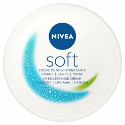 NIVEA 3x Soft Crème Pot 200 ml