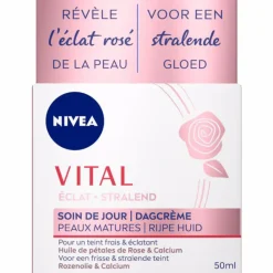 NIVEA 12x Vital Stralend Dagcrème Anti-rimpel 50 ml