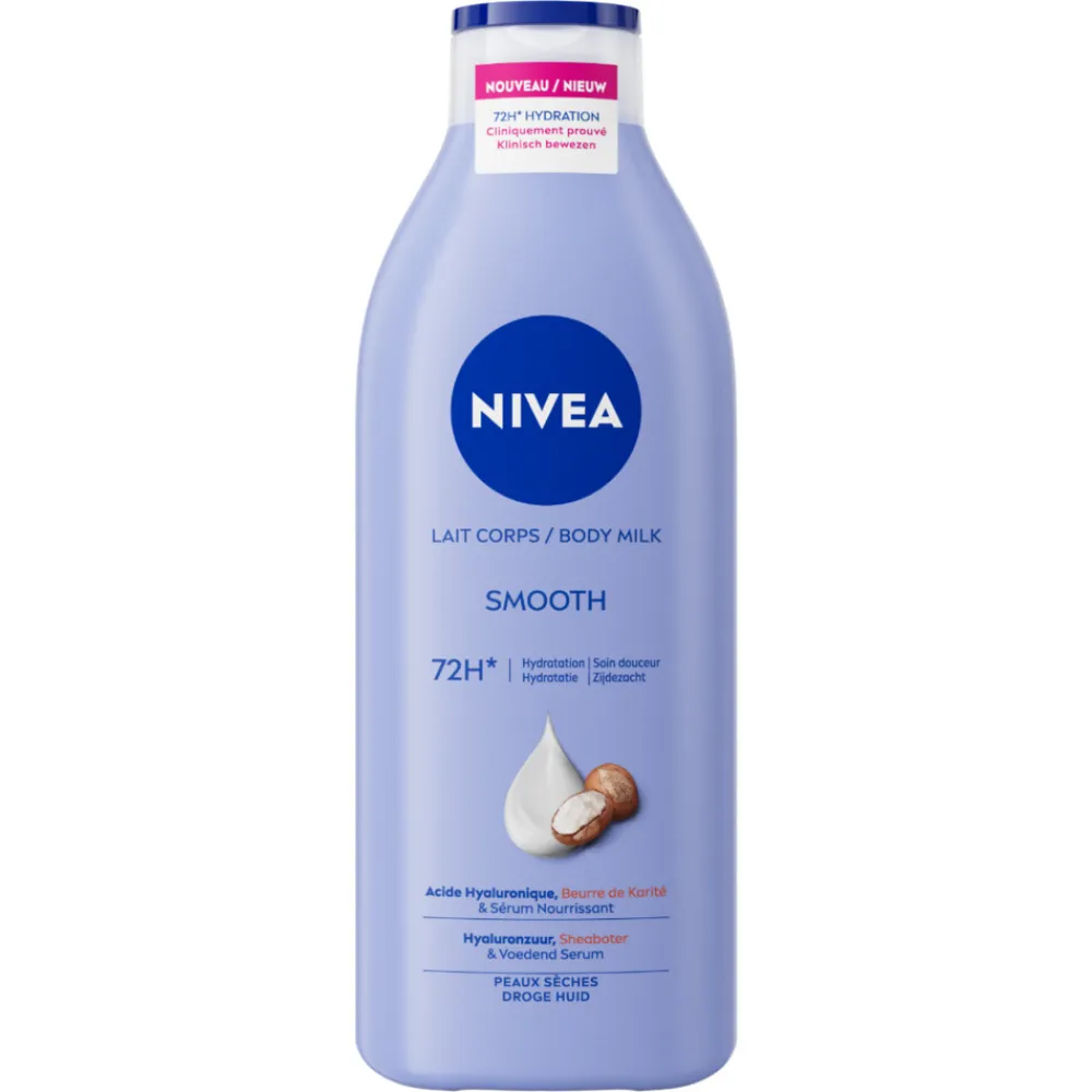 NIVEA 12x Zijdezachte Body Milk 400 ml