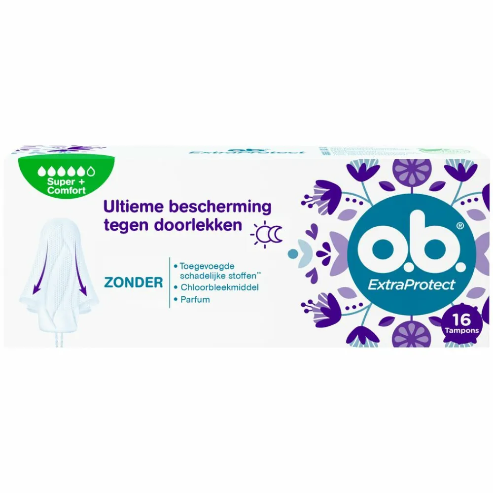 OB 6x Extra Protect Super Plus 16 stuks