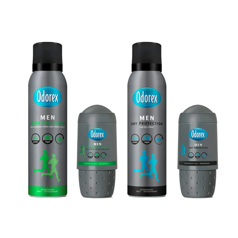 Odorex 6x Deodorant Roller For Men Dry Protection 50 ml