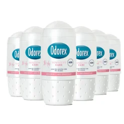 Odorex 6x Deodorant Roller Sensitive Care 50 ml