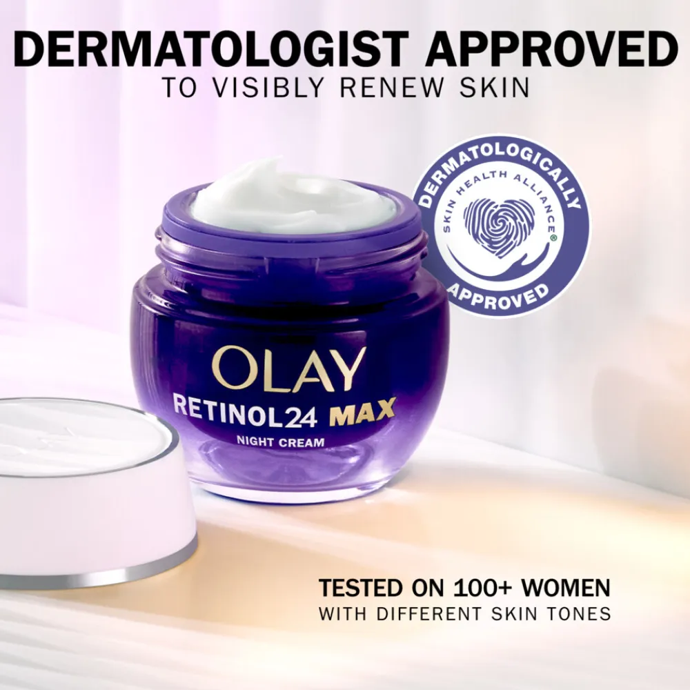 Olay 4x Nachtcrème Retinol24 MAX 50 ml
