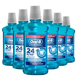Oral-B 6x Mondwater Pro-Expert Professionele Bescherming 500 ml