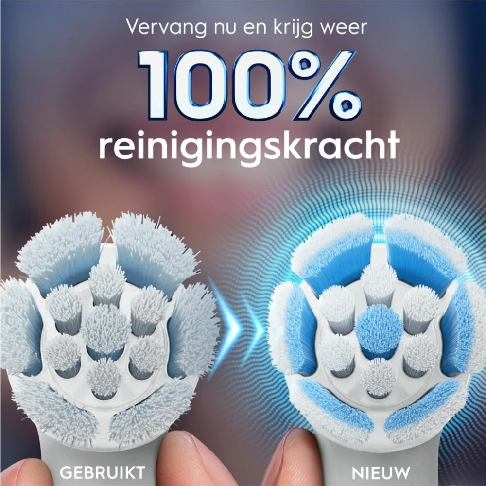 Oral-B 6x Opzetborstels iO Gentle Care Wit 6 stuks
