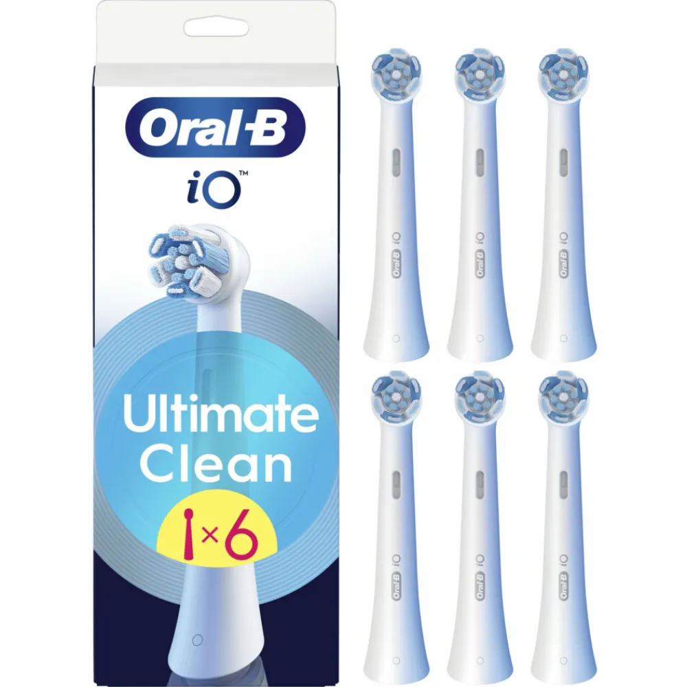 Oral-B 6x Opzetborstels iO Ultimate Clean Wit 6 stuks
