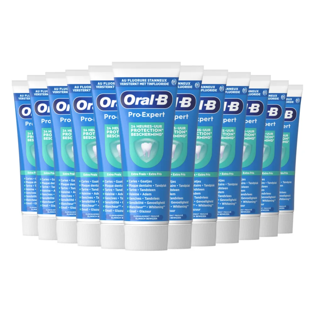 Oral-B 12x Tandpasta Pro-Expert Frisse Adem 75 ml