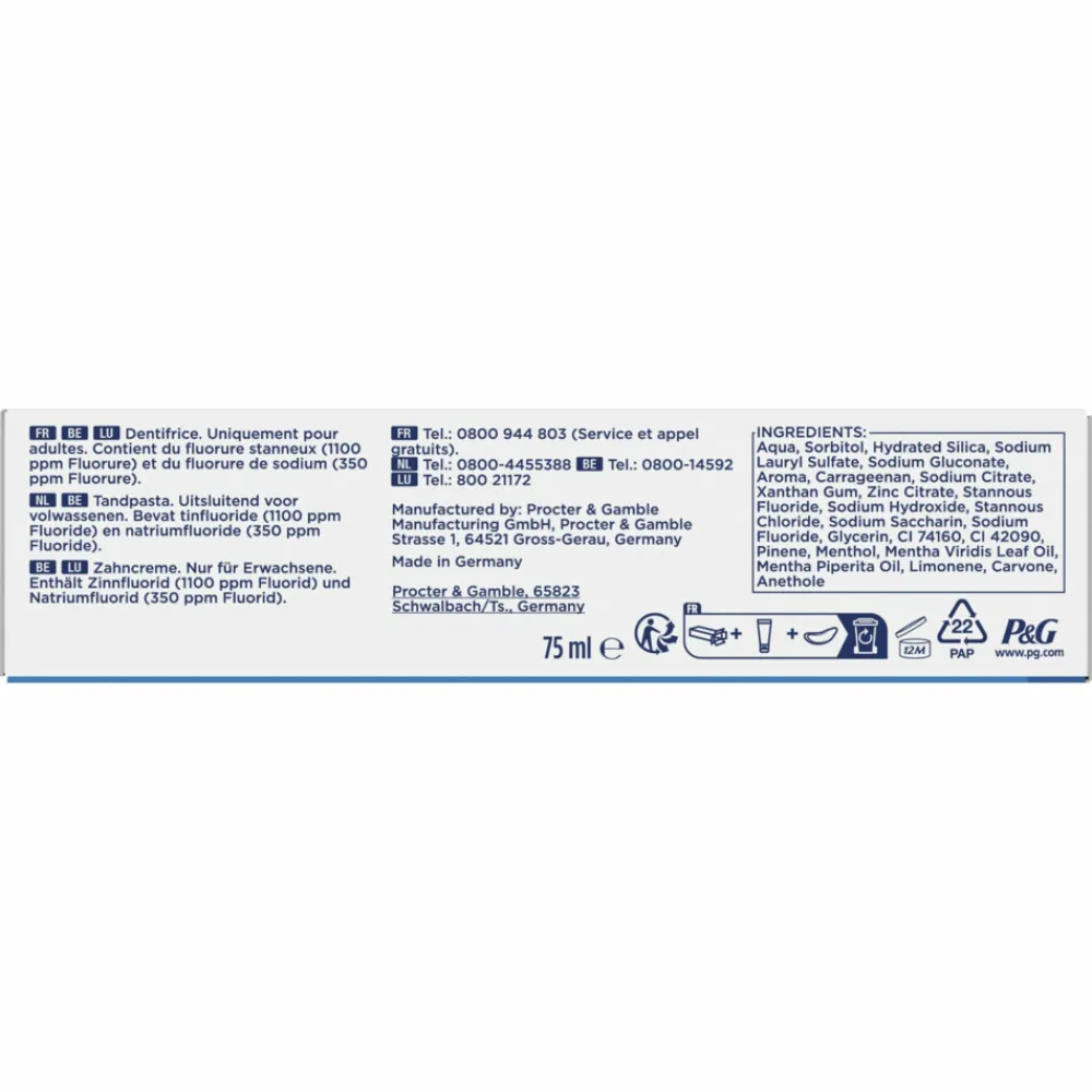Oral-B 12x Tandpasta Pro-Expert Frisse Adem 75 ml