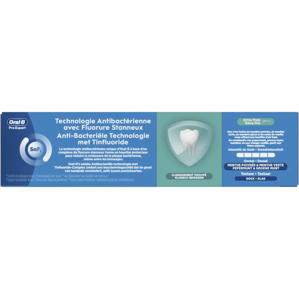 Oral-B 12x Tandpasta Pro-Expert Frisse Adem 75 ml
