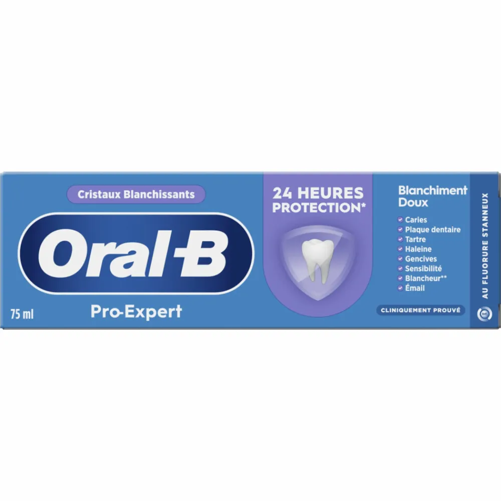 Oral-B 12x Tandpasta Pro-Expert Zachte Whitening 75 ml