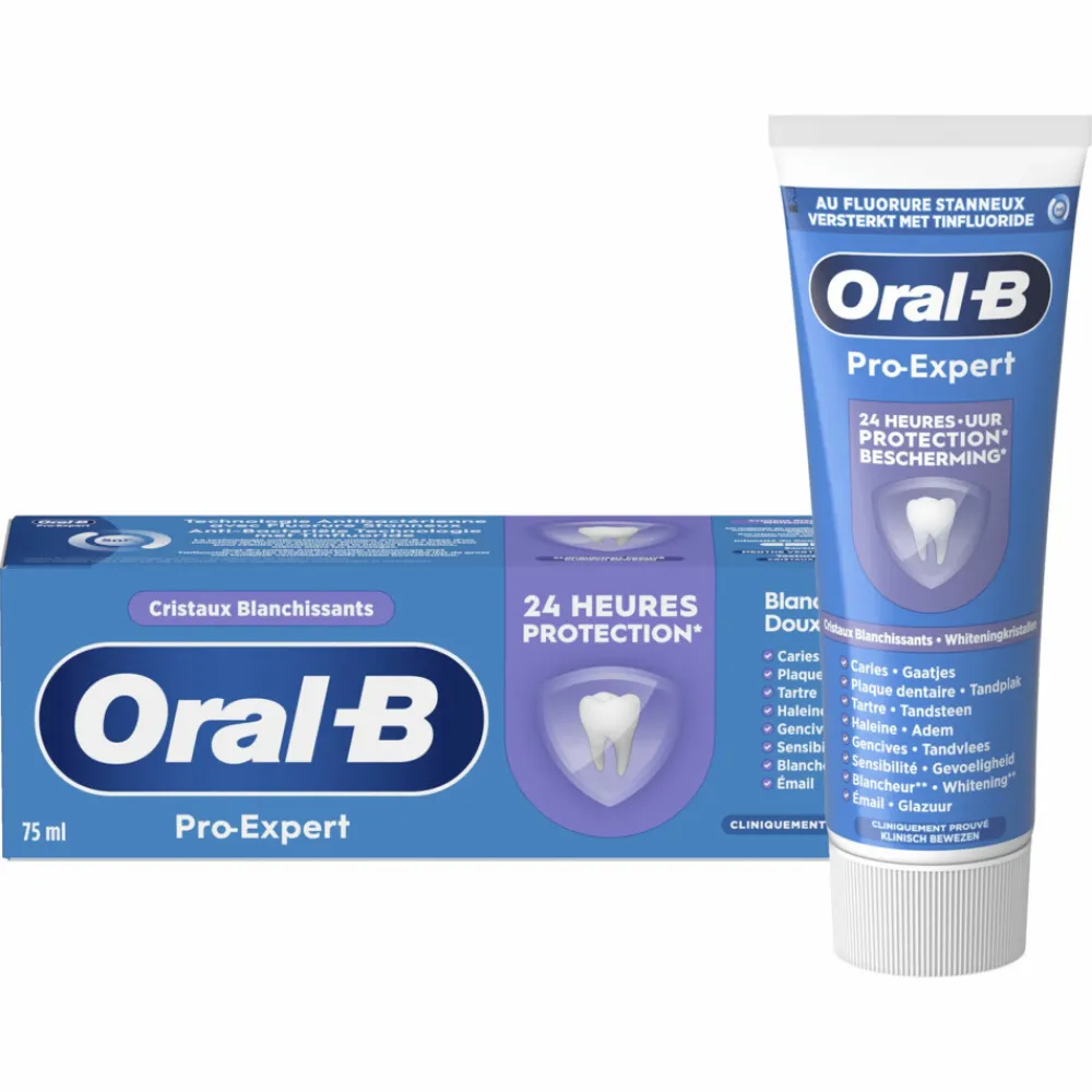 Oral-B 12x Tandpasta Pro-Expert Zachte Whitening 75 ml