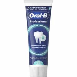 Oral-B 12x Tandpasta Professional Tandsteencontrole Reinigingskristallen Extra Fris 75 ml