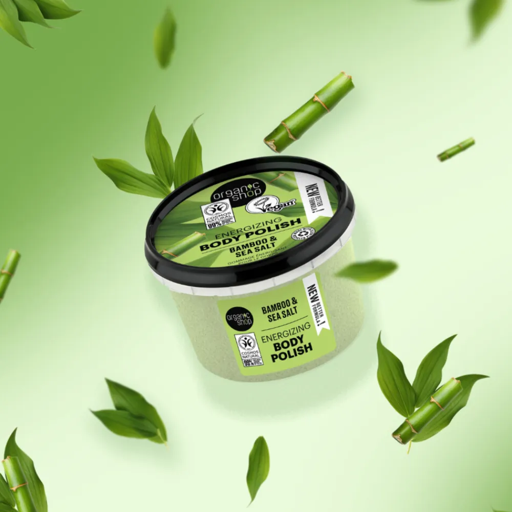Organic Shop 6x Body Polish Bamboo 250 ml