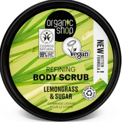 Organic Shop 6x Body Scrub Lemongrass 250 ml