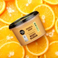 Organic Shop 6x Body Scrub Orange 250 ml