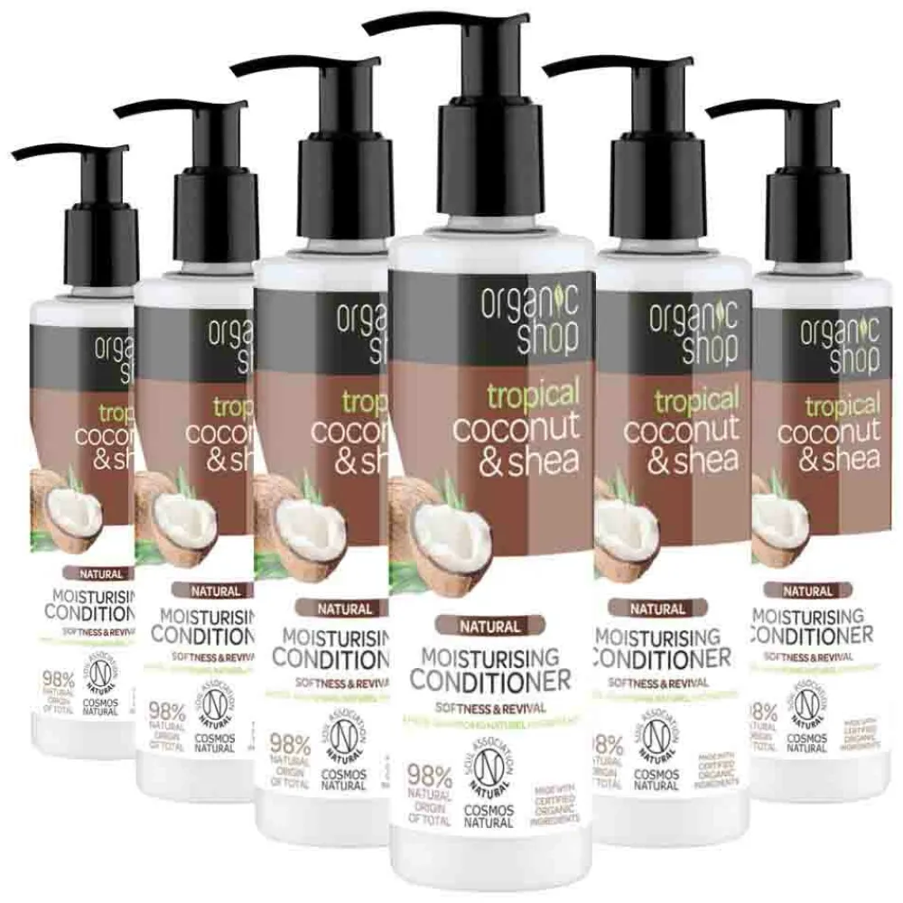 Organic Shop 6x Coconut & Shea Conditioner 280 ml