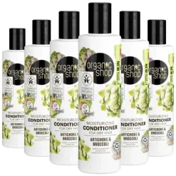 Organic Shop 6x Conditioner Artichoke & Broccoli 280 ml