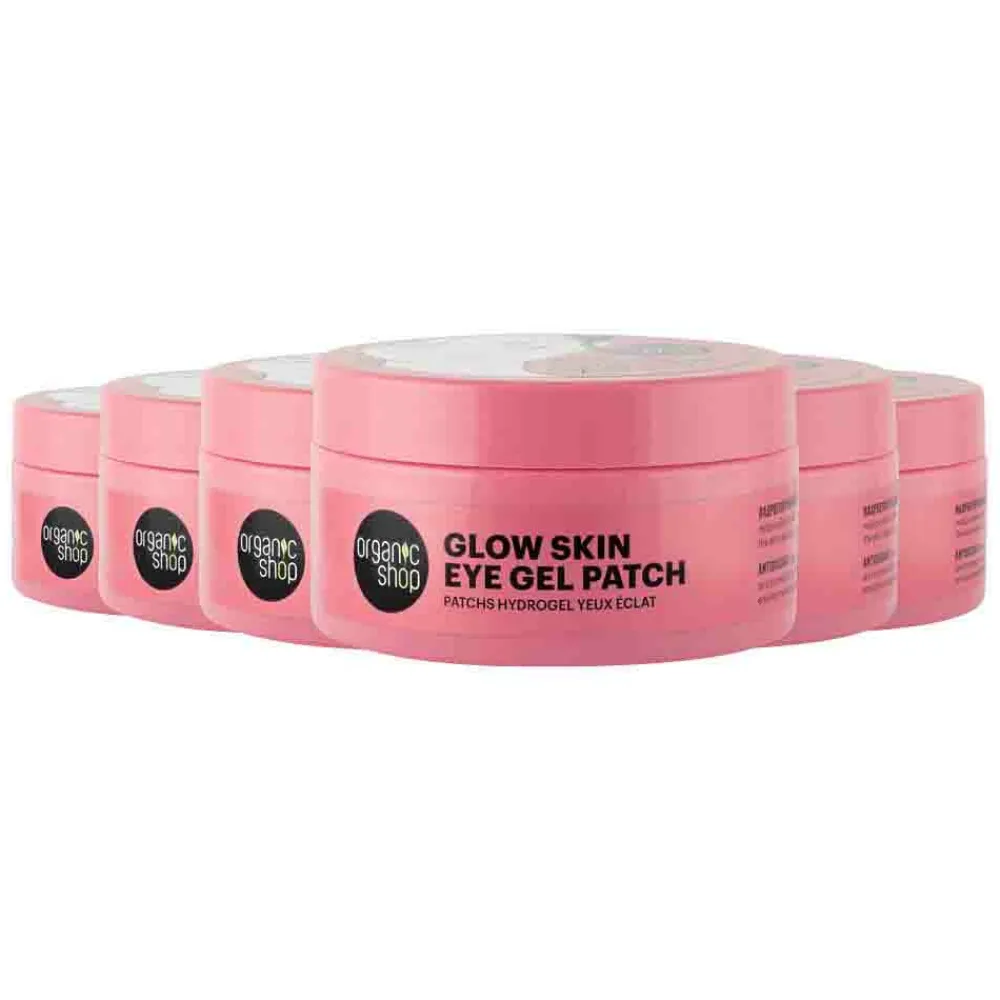 Organic Shop 6x Eye Gel Patch Berry Iced tea & Antioxidant 60 pcs
