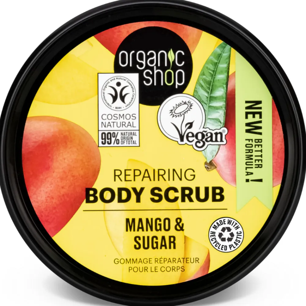 Organic Shop 6x Repairing Body Scrub Mango 250 ml