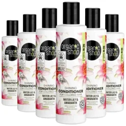 Organic Shop 6x Shining Conditioner Water Lily and Amaranth 280 ml