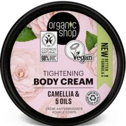 Organic Shop 6x Tightening Bodycrème Camellia 250 ml