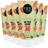 Organic Shop 6x Zonnebrandcréme Gezicht SPF 30 Vette huid 50 ml