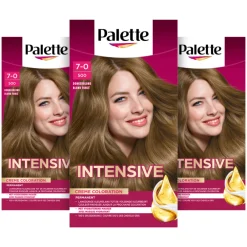 Palette 3x Intensive Oil-Care Color Haarkleuring 500 Donkerblond