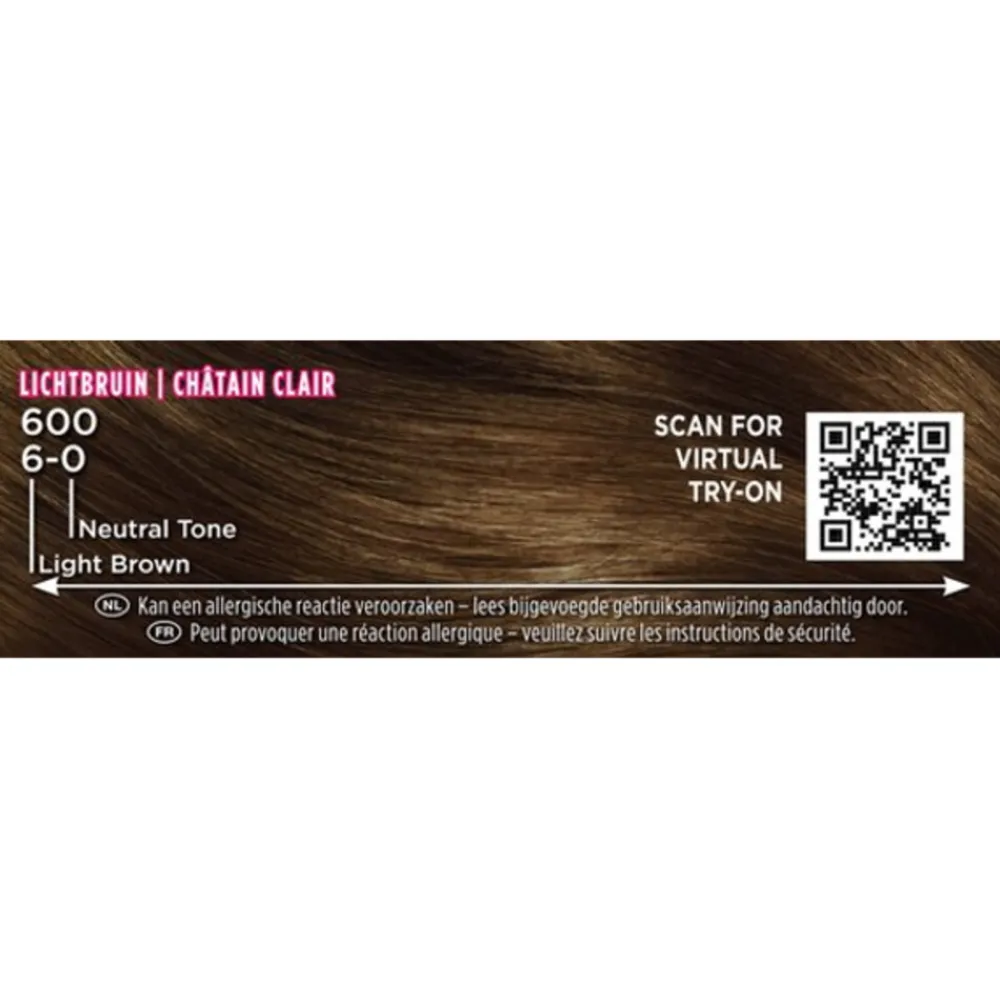 Palette 3x Intensive Oil-Care Color Haarkleuring 600 Lichtbruin