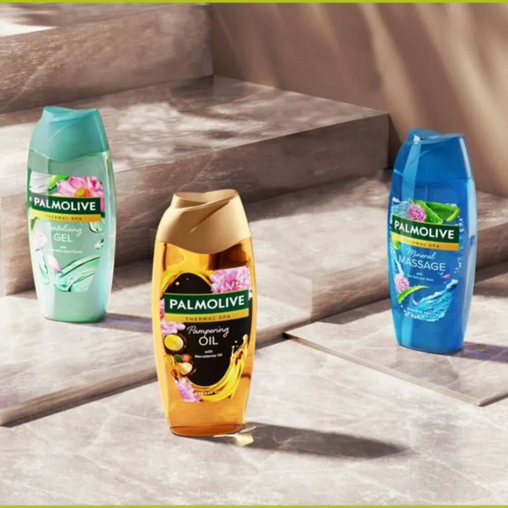 Palmolive 12x Douchegel Thermal Pampering Oil 250 ml