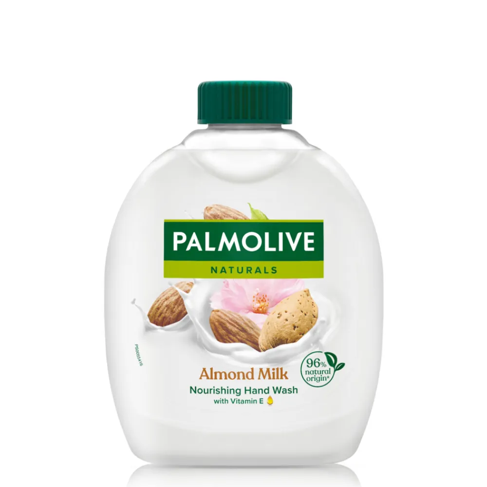 Palmolive 6x Handzeep Navulling Naturals Amandel & melk 300 ml