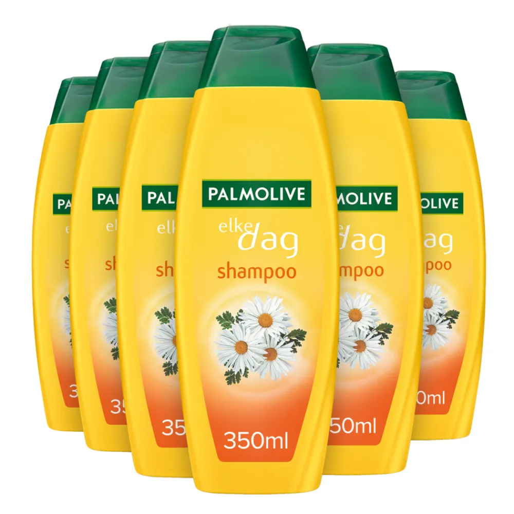 Palmolive 6x Shampoo Elke Dag 350 ml