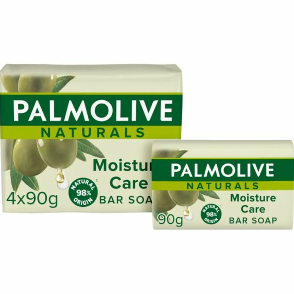 Palmolive 3x Tabletzeep Naturals Olijf & Melk 4x 90 gr