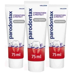 Parodontax 3x Strenghten & Protect Tandpasta Whitening 75 ml