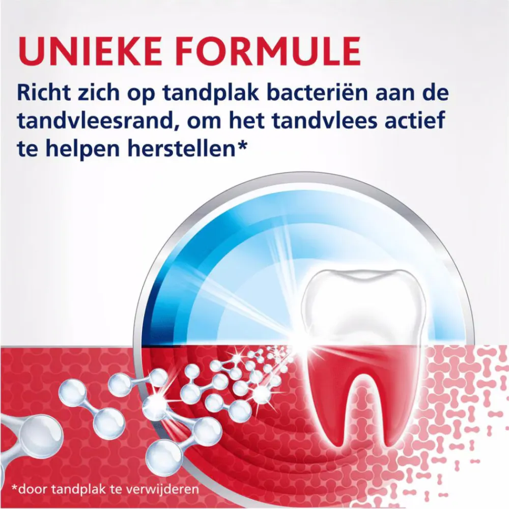 Parodontax 3x Tandpasta Active Repair Tandvlees Fresh Mint 75 ml