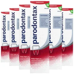 Parodontax 6x Tandpasta bij Bloedend Tandvlees Whitening 75 ml