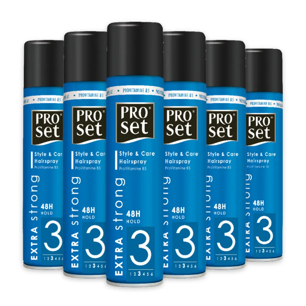 Proset 6x Haarspray Extra Sterk 300 ml