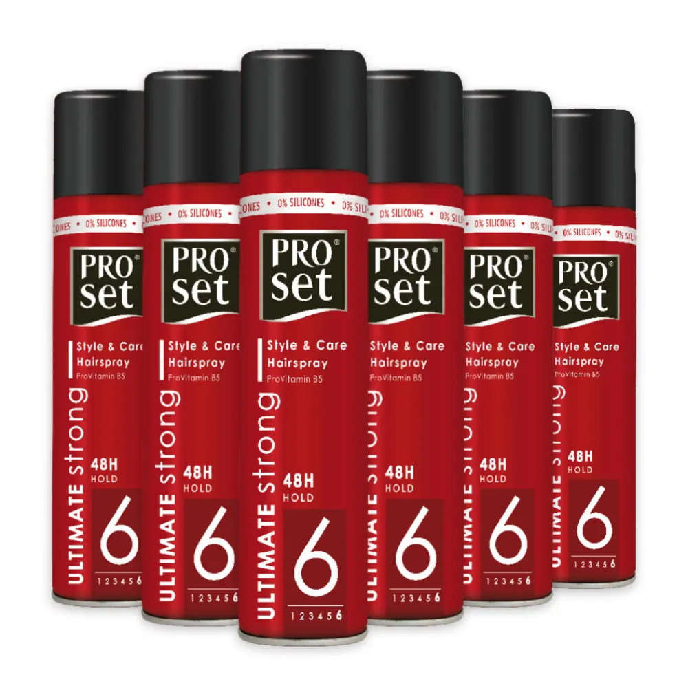 Proset 6x Haarspray Ultimate Sterk 300 ml