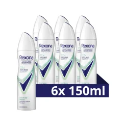 Rexona 6x Deodorant Spray Advanced Protection Shower Fresh 150 ml