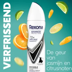 Rexona 6x Deodorant Spray Advanced Protection Invisible 150 ml