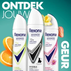 Rexona 6x Deodorant Spray Advanced Protection Invisible 150 ml